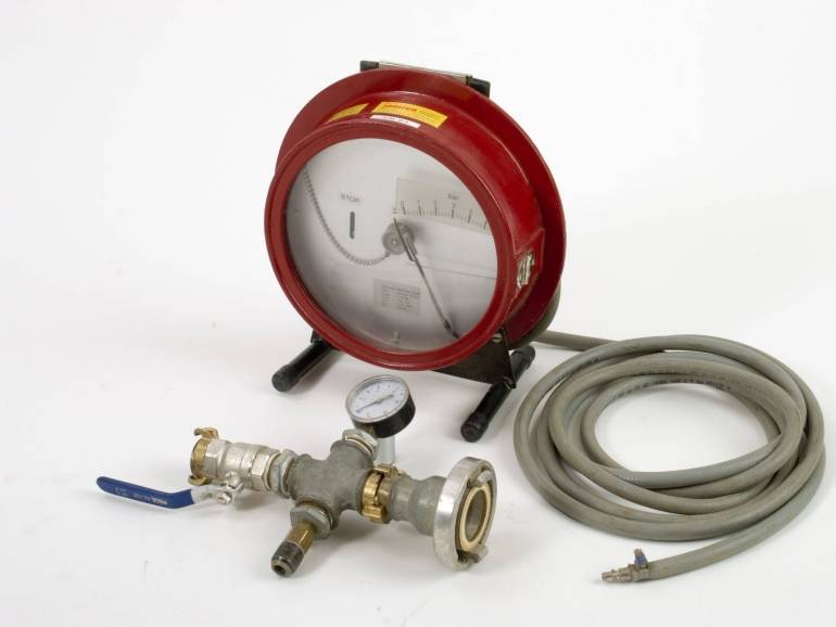 Schrijvende manometer